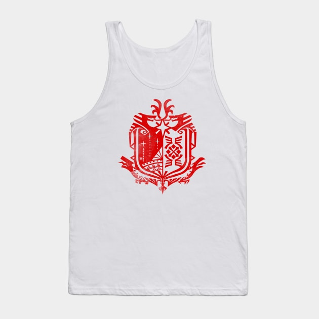 [MONSTER HUNTER WORLD] MAIN CREST Tank Top by PRWear